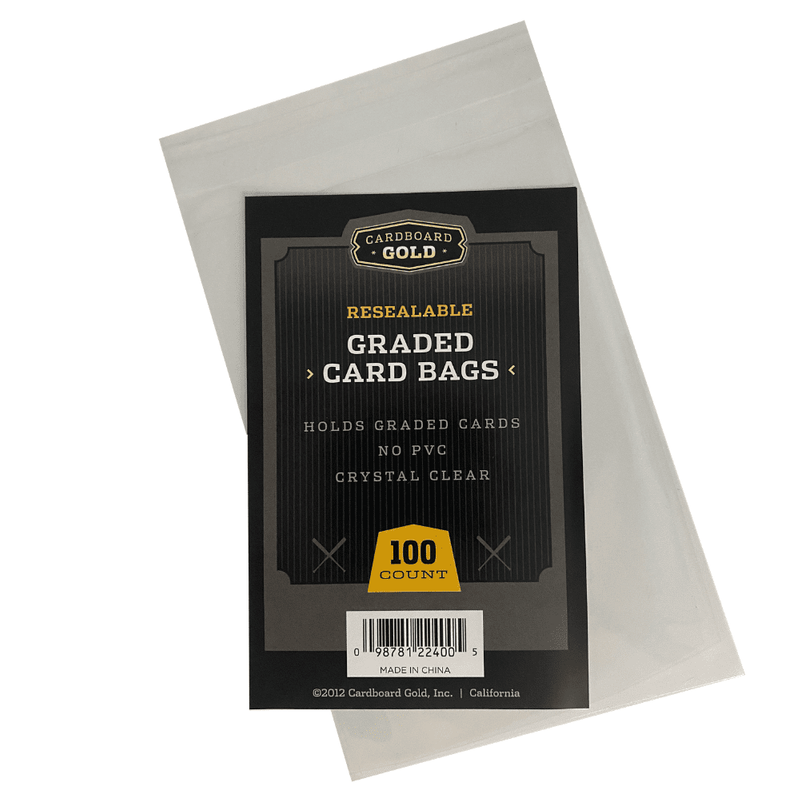 CBG Resealable Graded Card Bags (100ct Pack)
