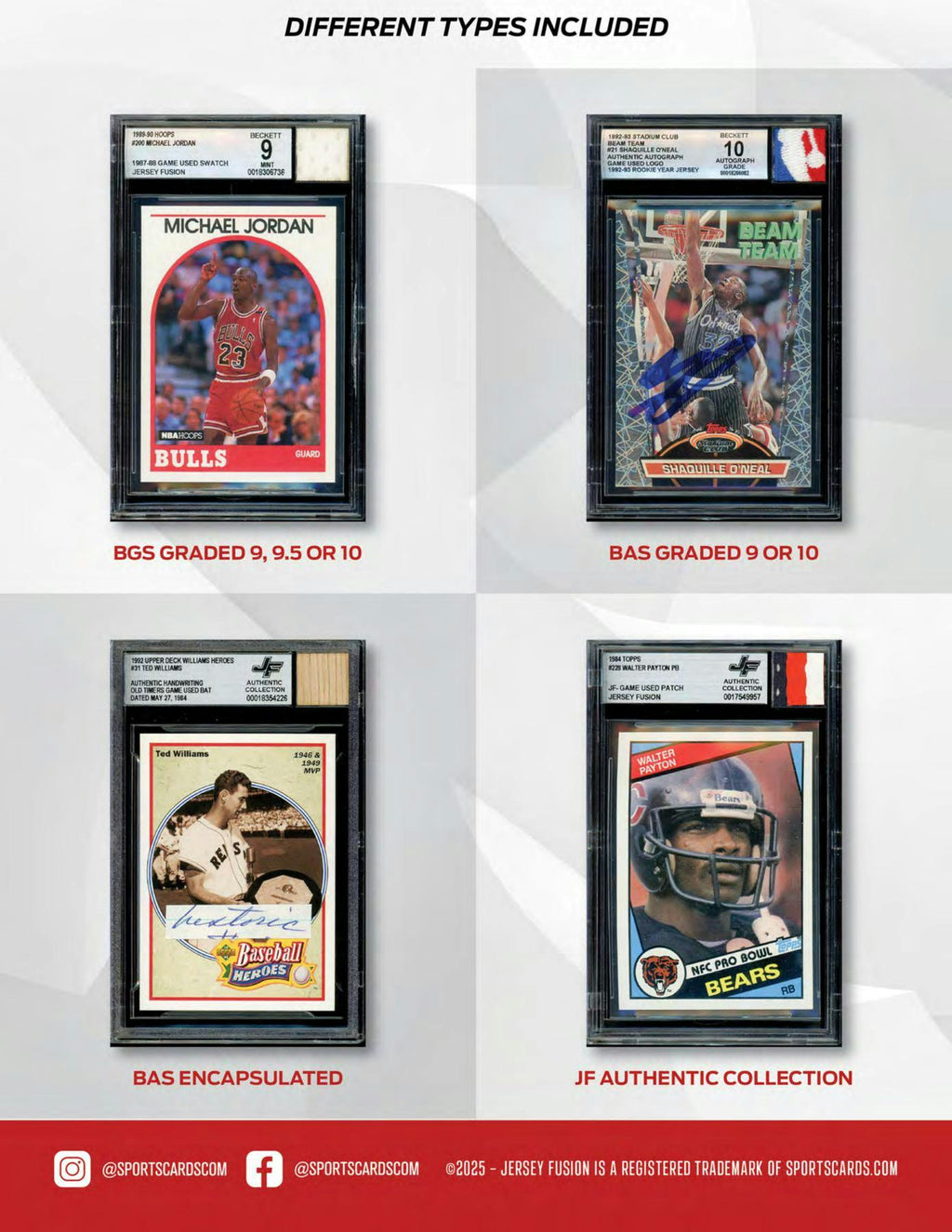 2025 Jersey Fusion Legendary Collection 5-Pack Hobby Box (12/17)