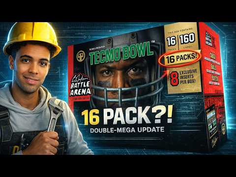 2026 Bo Jackson Battle Arena Tecmo Bowl Double-Mega 8-Box Case (6/18)