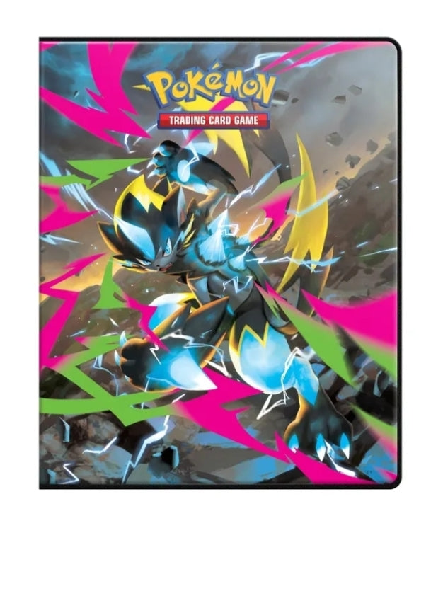 Pokémon TCG: 4-Pocket Portfolio  (Pitch Black- Mega Evolution)(ME05) Ultra Pro Storage Albums