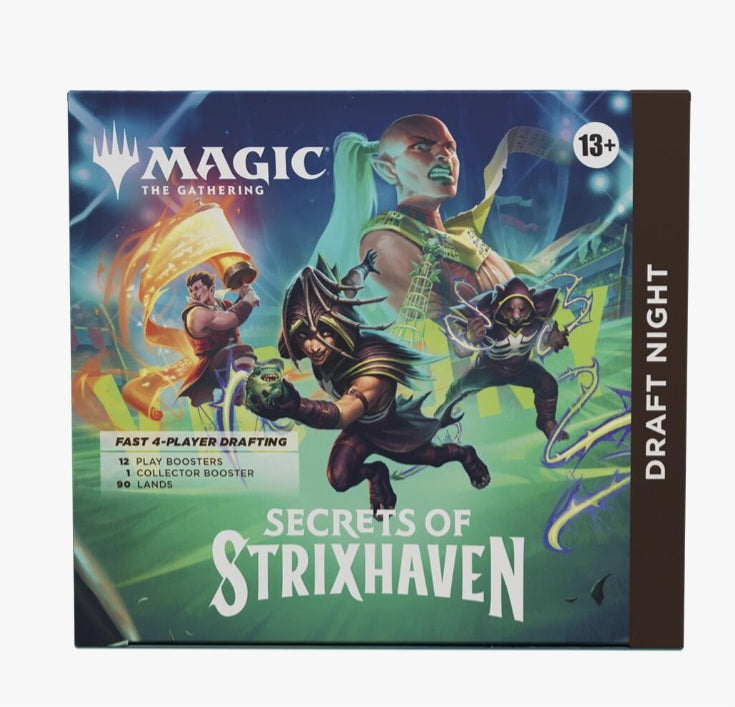 Magic The Gathering TCG: Secrets of Strixhaven - Draft Night box