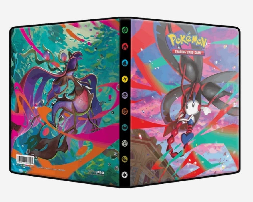 Pokémon TCG: 4-Pocket Portfolio  (Chaos Rising-Mega Evolution) Ultra Pro Storage Albums
