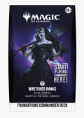 Magic The Gathering TCG: Foundations Commander Deck - Wretched Ranks (10/2)