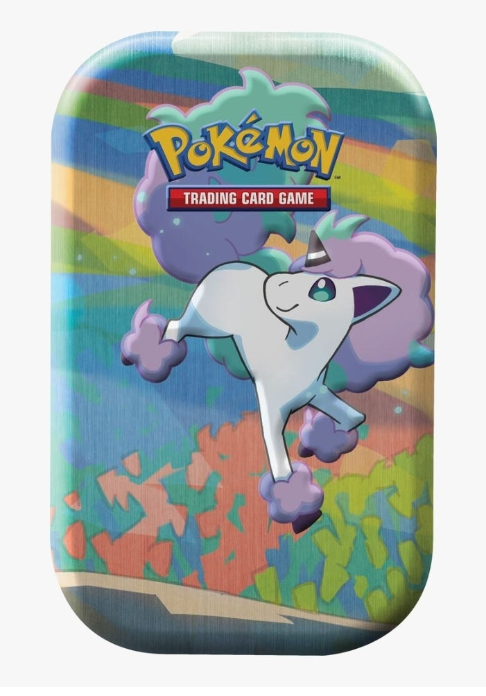 Pokémon TCG: Galar Pal Mini Tin (Yamper & Morpeko)(Galarian Ponyta) (Sobble & Rookidee) (Grookey & Wooloo) ( Scorbunny & Pikachu)