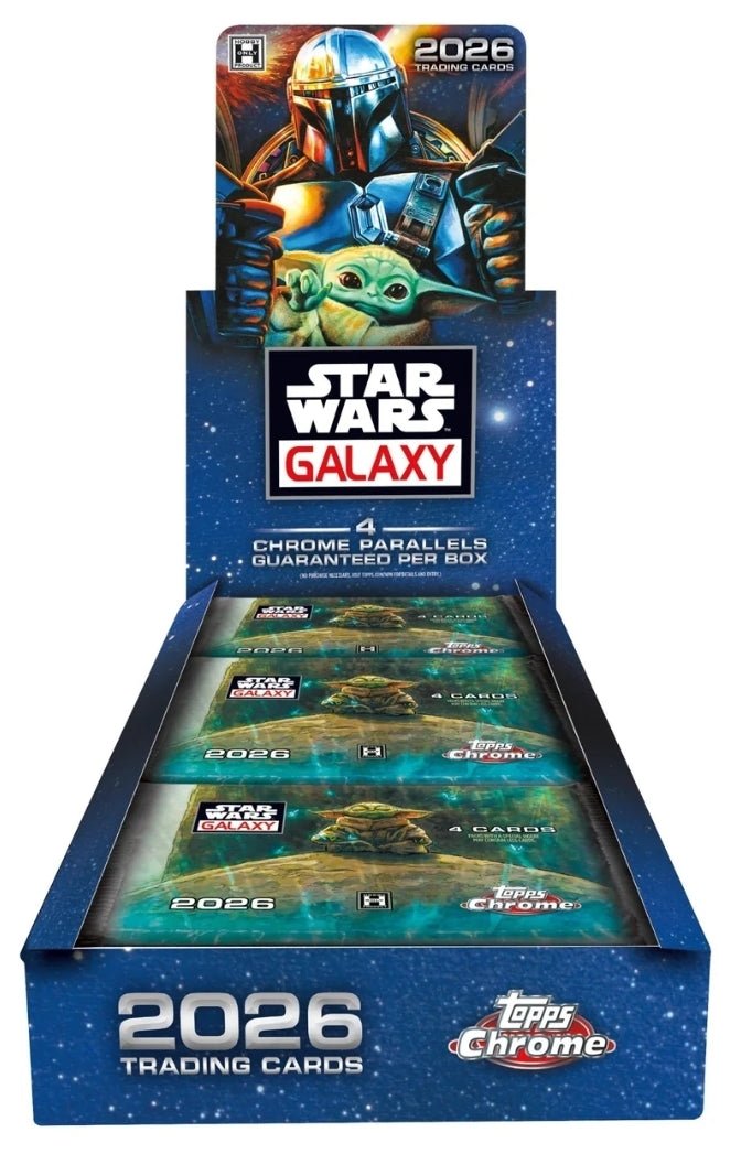 2026 Topps Star Wars Chrome Galaxy Hobby Pack