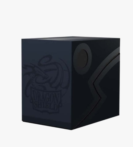 Dragon Shield Double Shell - Midnight Blue(Holds 150+) - Dragon Shield Deck Boxes
