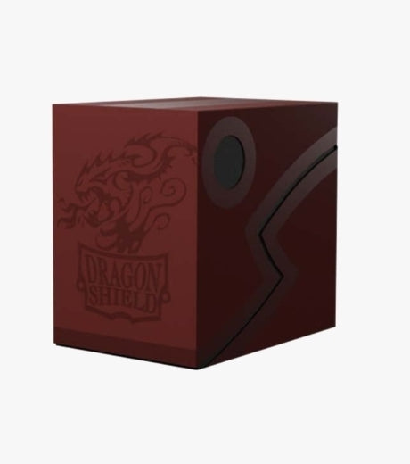 Dragon Shield Double Shell - Blood Red (Holds 150+) - Dragon Shield Deck Boxes