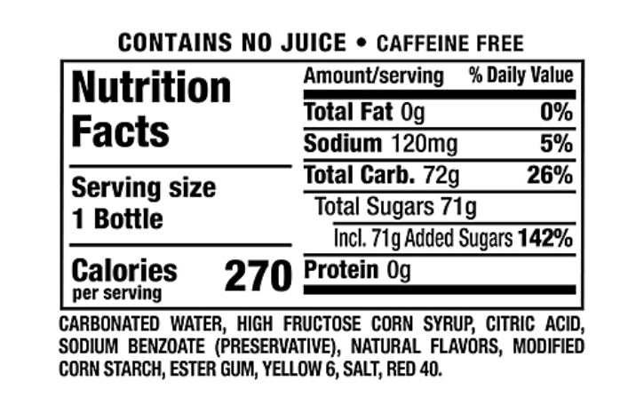 Drinks - Crush Orange Soda 20 Fl. Oz. Bottle