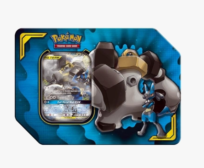 Pokémon TCG: Power Partnership Tin (Lucario & Melmetal GX)- SM Unified Minds (SM11)