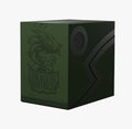 Dragon Shield Double Shell - Forest Green(Holds 150+) - Dragon Shield Deck Boxes
