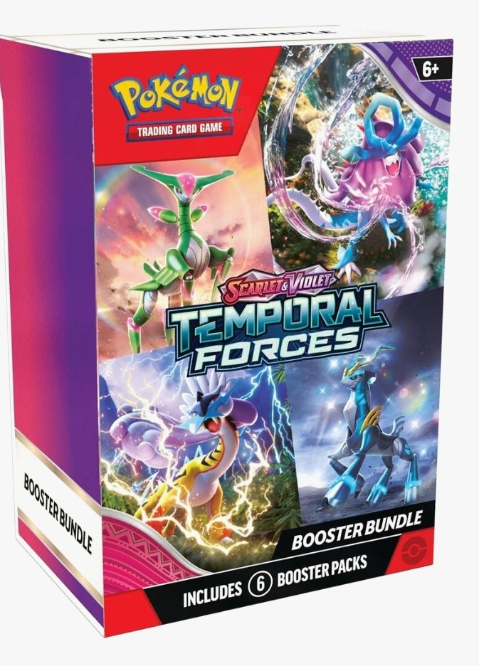 Pokémon TCG: Scarlet and Violet Temporal Forces Booster Bundle - SV05