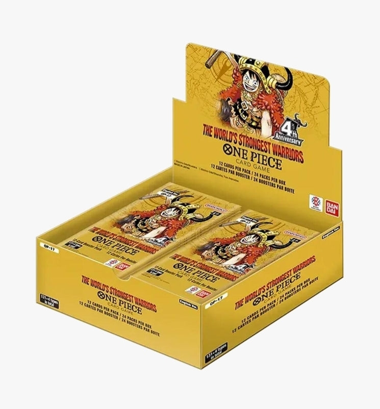One Piece TCG: The World's Strongest Warriors Booster Box - (OP17) (8/28/26)