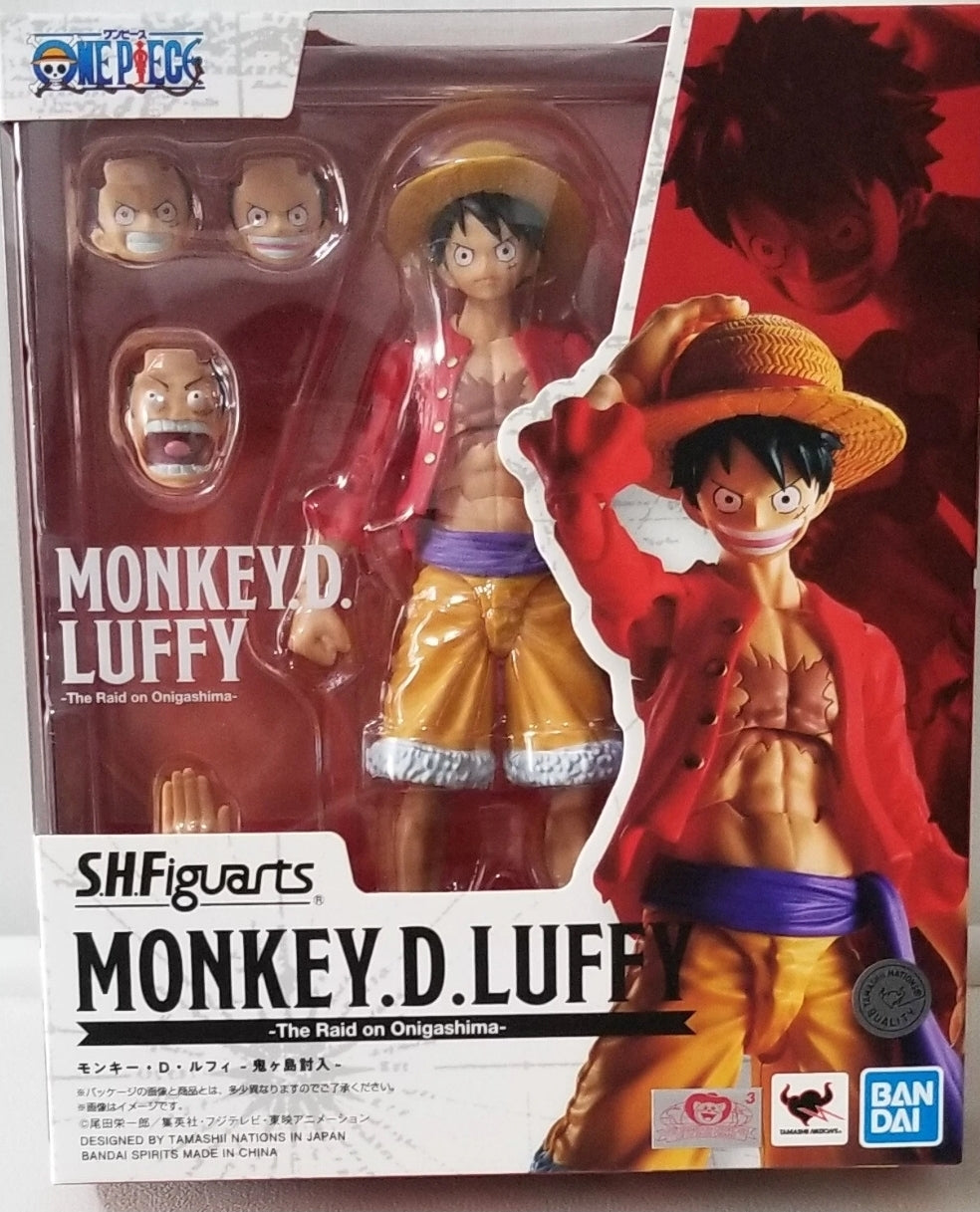 One Piece- S.H.Figuarts Monkey D. Luffy- The Raid On Onigashim(BT) Open/Complete in box