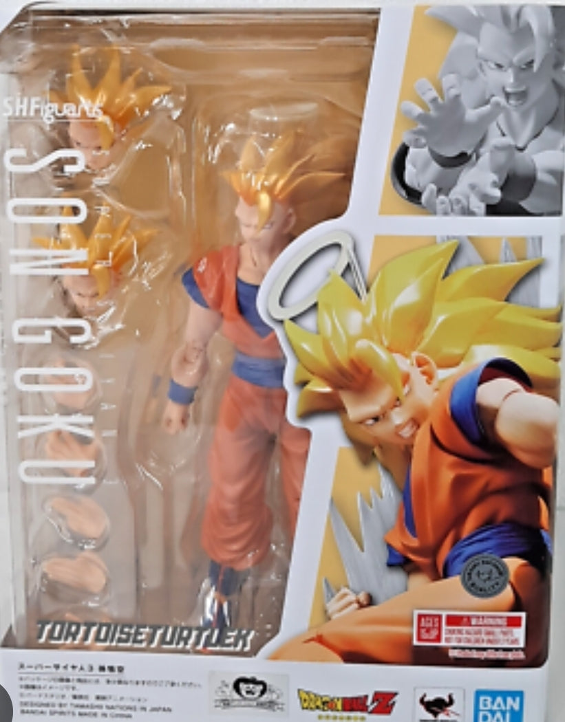 S.H.Figuarts Dragonball Z Super Saiyan 3 Son Goku (BT) Open/Complete in box