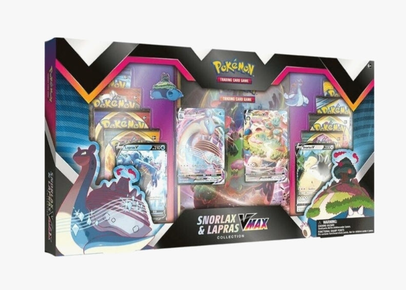 Pokémon TCG: Snorlax & Lapras VMAX Collection