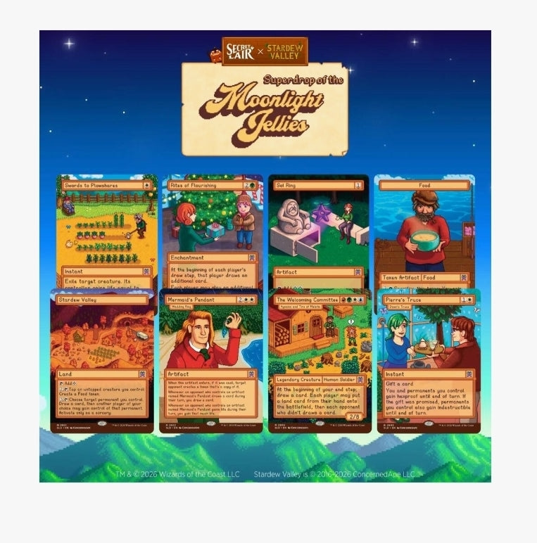 Magic The Gathering TCG: Secret Lair x Stardew Valley: Welcome to Stardew Valley - Non-Foil Edition (SLD)