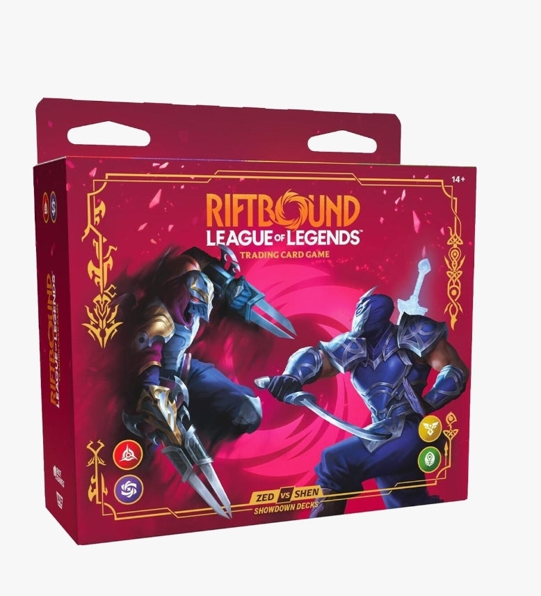 Riftbound League Of Legends Vendetta - Showdown Decks: Zed vs Shen