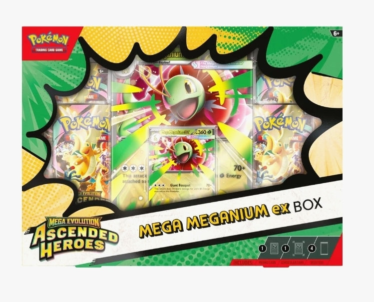Pokémon TCG: Mega Evolution ME2.5 Ascended Heroes Mega ex 6-Box Case (Assorted)