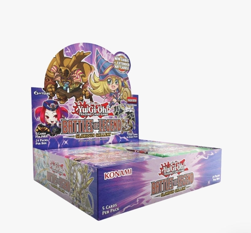 Yu-Gi-Oh TCG: Battles of Legend: Glorious Gallery Booster Box [1st Edition] (6/5)