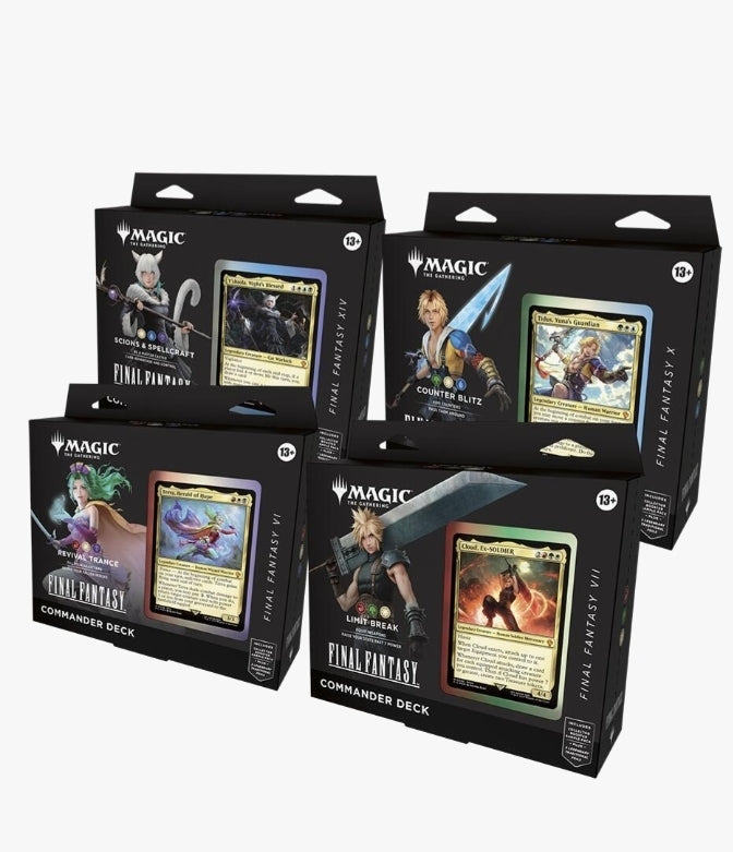 Magic The Gathering TCG: Final Fantasy Commander Deck