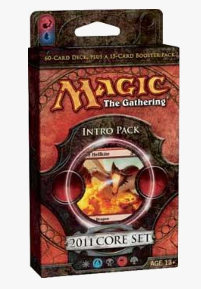 Magic The Gathering TCG: 2011 core set Intro Pack - Breath of Fire
