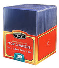 CBG Top Loaders for 100pt Trading Cards (25ct Pack)