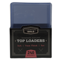 CBG Top Loaders for 240pt Thick Trading Cards (5ct Pack)