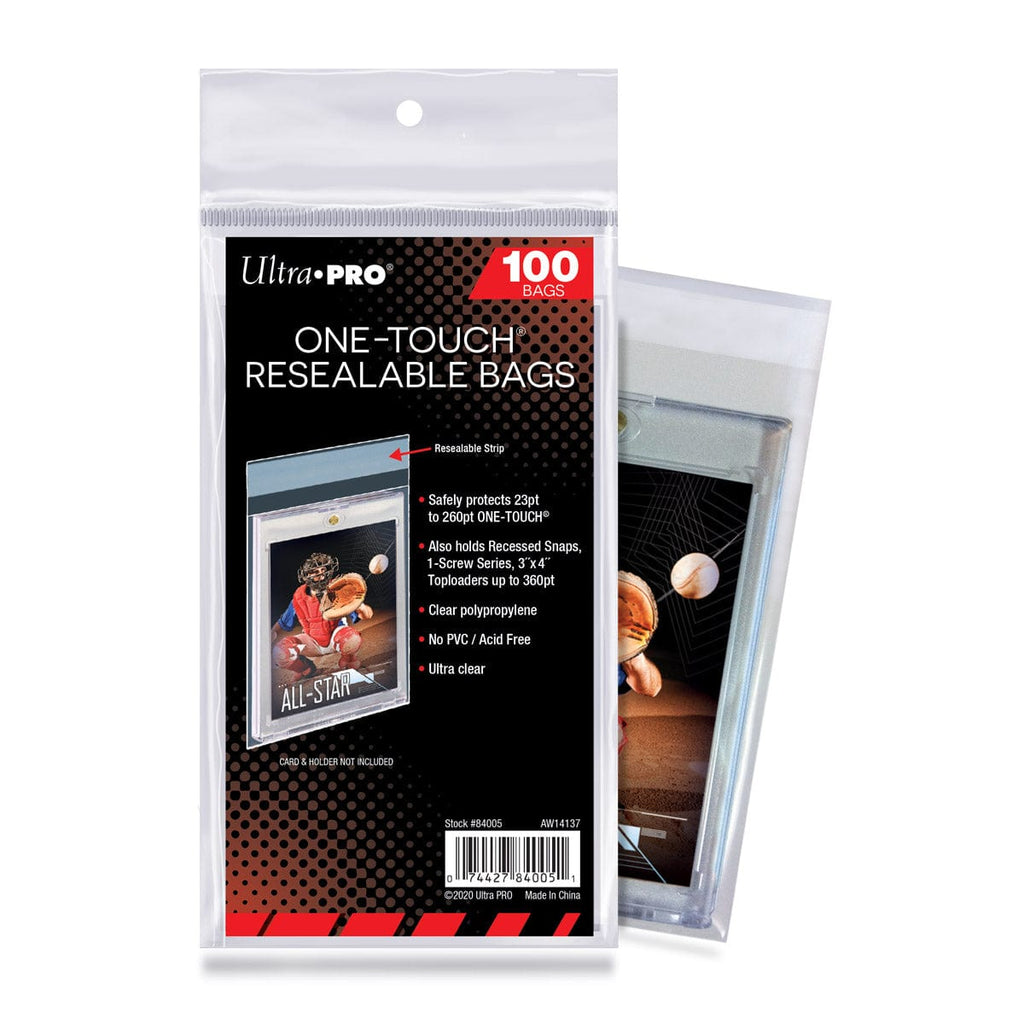 Ultra Pro One-Touch Resealable Bag (100ct Pack)